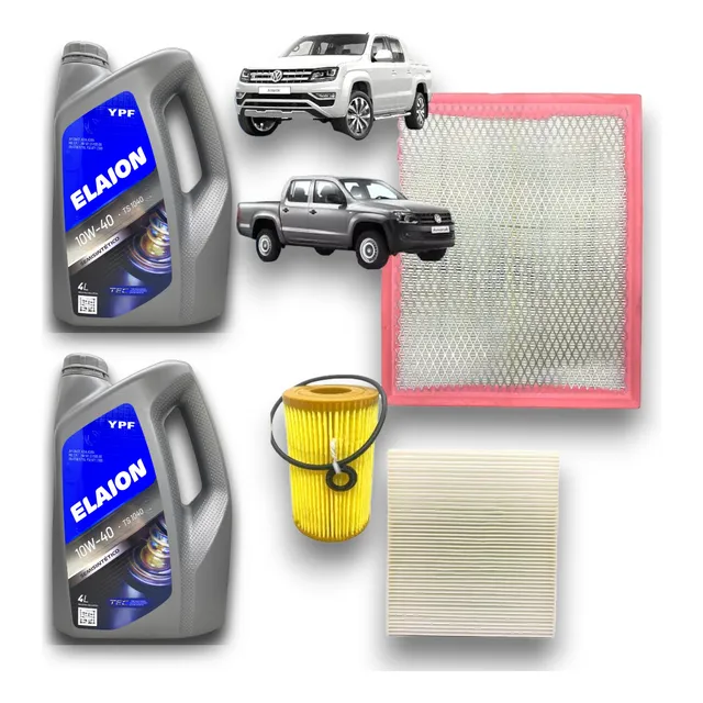 Kit Service 3 Filtros + Elaion 10w40 Amarok 2.0 2010 A 2024