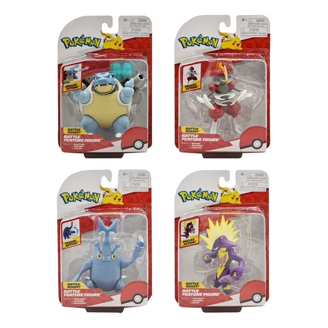 Pokemon Battle Feature Figure Pack 4 Figuras #4 Jazwares