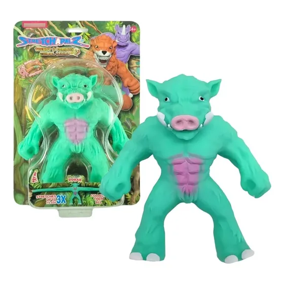 Muñeco Stretchapalz Animal Figura Extensible Apretar Grande
