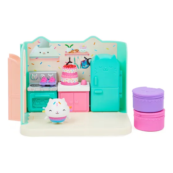 Gabby's Dollhouse Bakey Bakey With Cakey Kitchen