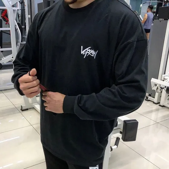 Ropa Deportiva Holgada De La Marca Muscle Fashion, Entrenami