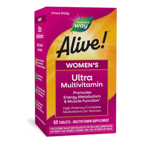¡complementa Nature's Way Alive! Tableta Daily Ultra 60 Para