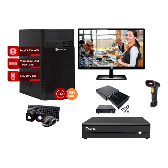 Kit Pdv Completo Frente De Caixa C/ Sistema De Vendas Grátis