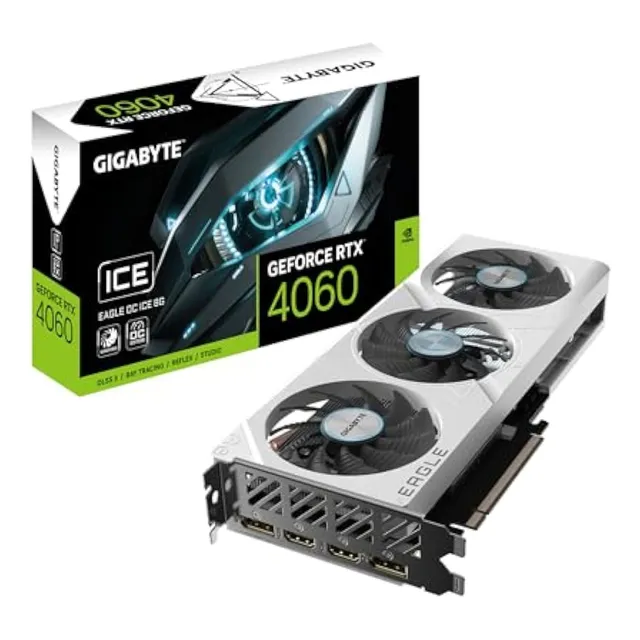 Tarjeta Gráfica Gigabyte Geforce Rtx 4060 Eagle Oc Ice De 8