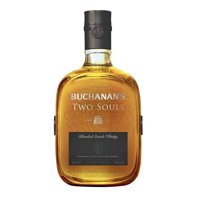 Caja De 12 Whisky Buchanans Blend Two Souls 750 Ml