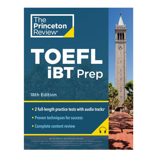 Libro: Princeton Review Toefl Ibt Prep With Tracks, 18th 2 + Libro: Princeton Review Toefl Ibt Prep With Tracks, 18th 2 +