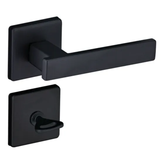 Fechadura Pado Roseta Concept 408 Preto Ep Banheiro
