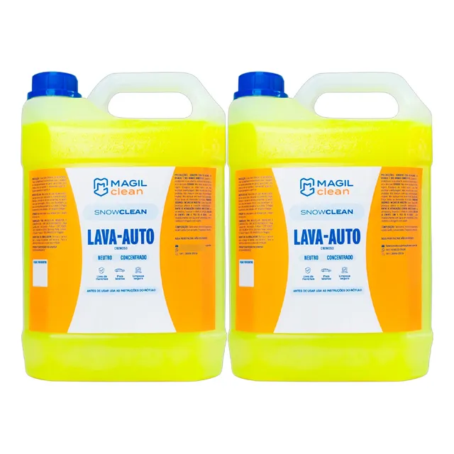 Shampoo C/cera Lava Carro Moto Cremoso 1:60 - 2 Uni - 5l