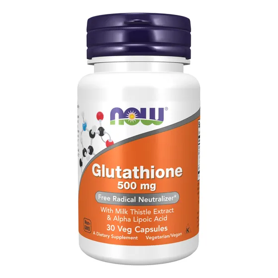 Supplement Now Glutatión 500 Mg Con Cardo Mariano Y Ala 30 C