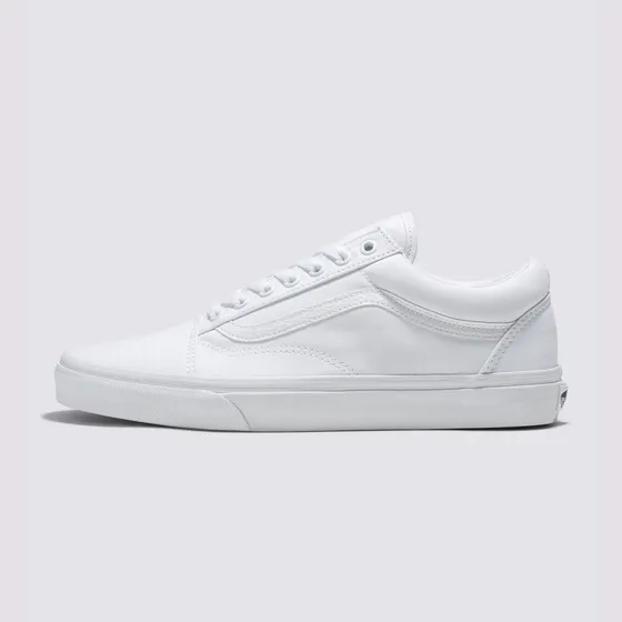 Tenis Clásicos Blancos Old Skool True Vans Vans