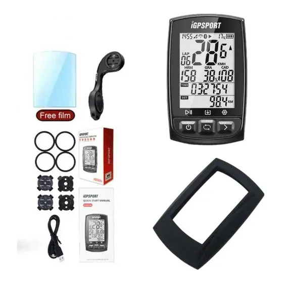 Ciclocomputador Igpsport Igs50e +soporte S60+fundaprotectora