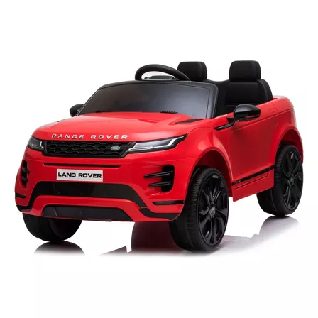 Carro Electrico Niños Range Rover Radio Fm Llave Control R Color Rojo Voltaje Del Cargador 110v