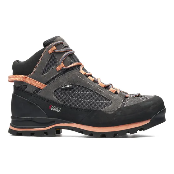 Botin Mujer Lippi Terray Mid Gris Coral