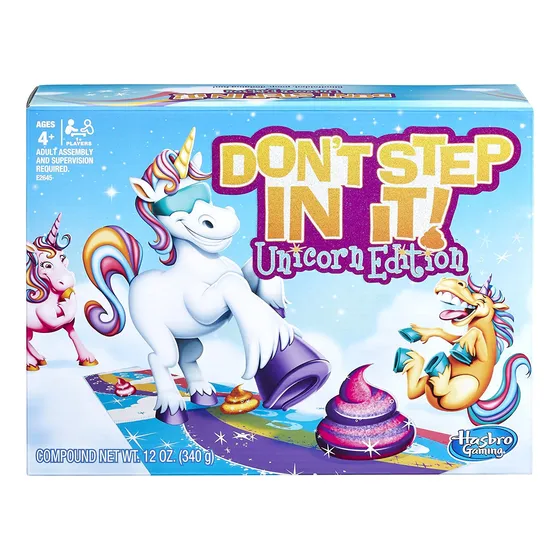 Juego De Hasbro Gaming Don't Pise In It Unicorn Edition Amaz