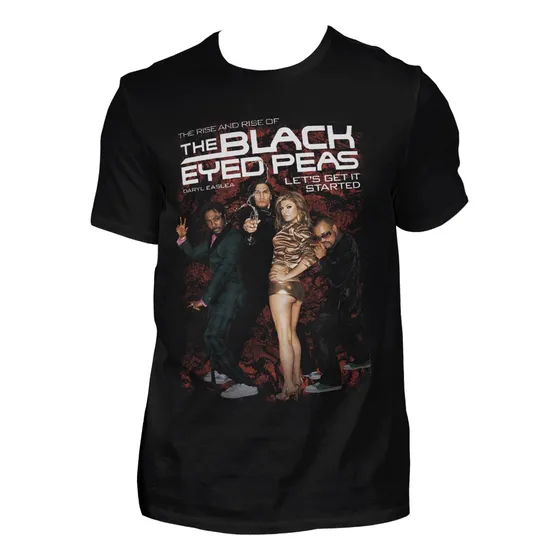 Camiseta Unissex Black Eyed Peas Let's Get It Started Bep1