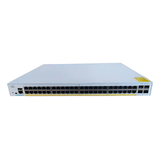 Switch De Rede Cisco Catalyst, C1000-48p-4g-l, 48 Portas Poe