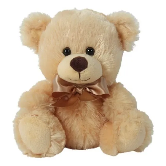 Peluche Oso Con Moño 4 Colores Woody Toys 15cm