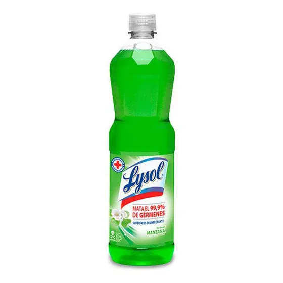 Lysol Limpia Pisos Manzana 900 Cc