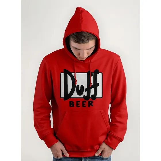 Polera Capucha Duff D0048
