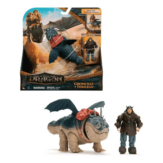 Figura Gronckle Fishlegs Real Feel Cómo Entrenar A Tu Dragón