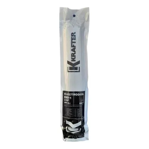 Electrodo Soldadura Krafter E6011 1/8 1kg Diametro3/32-2.5mm