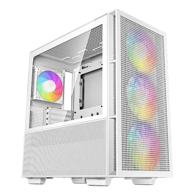 Gabinete Deepcool Ch560 Argb Cristal R-ch560-whape4-g-1 Wh Color Blanco
