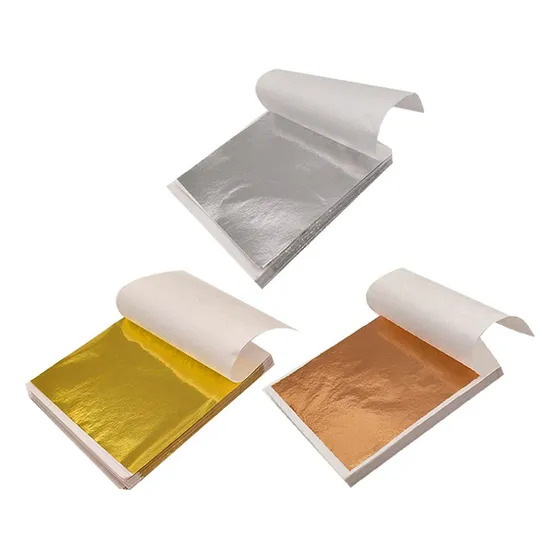 Folha Artesanal Diy Gold Foil 300 Folhas