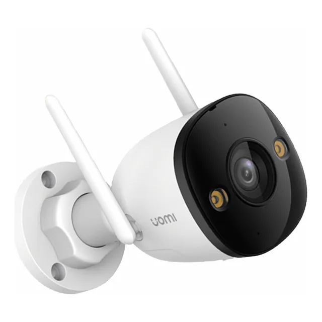 Imou Cámara Ip Bullet 3 Ipc-s3en-5m0we Wifi 5 Mp Full Color Imou Sense Visión Nocturna Inteligente Audio Dos Vías Con Ranura Para Microsd Disuasión Activa 30 Mts De Ir Máxima Seguridad Ip67