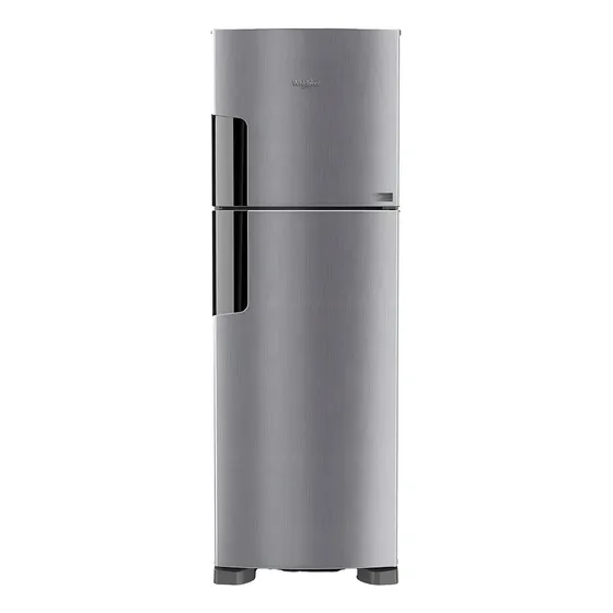 Heladera Whirlpool Inverter Top Mount No Frost Inox 386l Color Inoxidable Wrm42hk