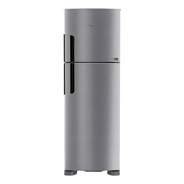 Heladera Whirlpool Inverter Top Mount No Frost Inox 386L Color Inoxidable WRM42HK