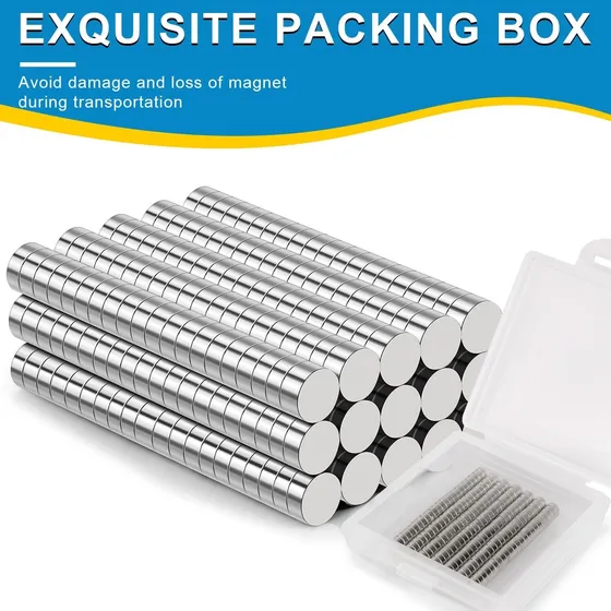 Imanes De Neomidio Para Manualidades 4x2mm Pack 50 Pcs