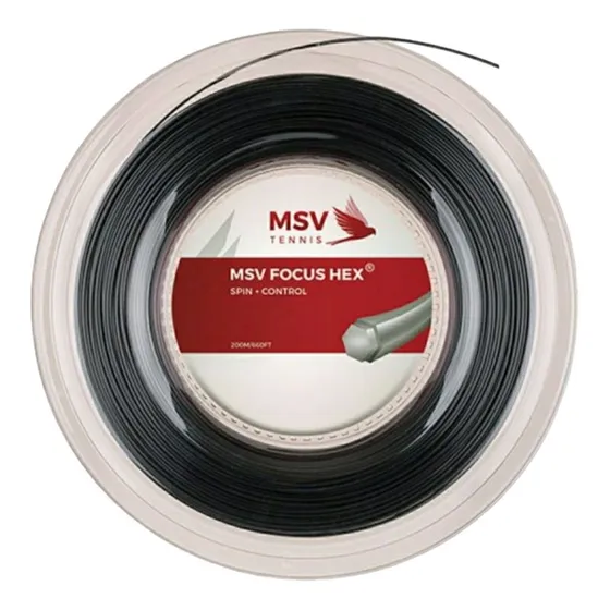 Corda Msv Focus Hex-200 Metros (1,10-1,18- 1,23- 1,27-1,33mm