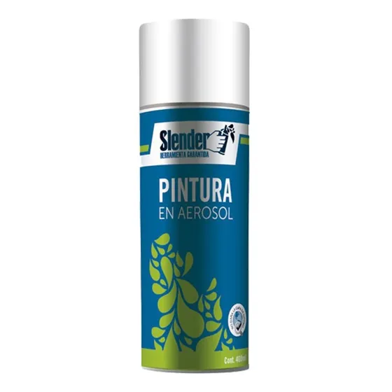 Pintura Aerosol Spray Color Tabaco 400ml Slender -aym