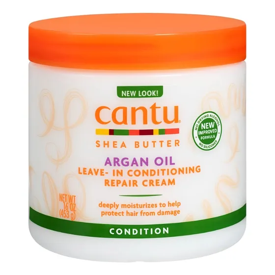 Crema Reparadora Cantu Aceite De Argan Oil Leave-in 453 G