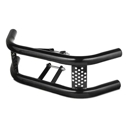 Mata Cachorro Preto Protetor Motor Cromado Protork Original