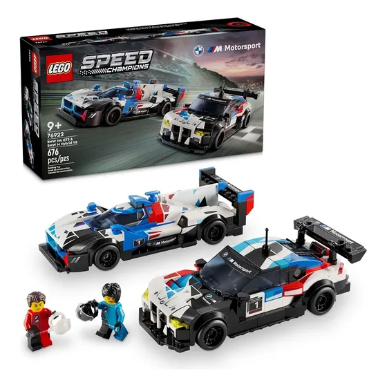 Lego 76922 Speed Champions Carro Bmw M4 & Hybrid 676 Pzs