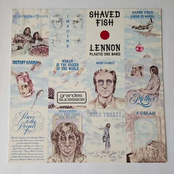 Lp Vinil John Lennon Shaved Fish - Zerado