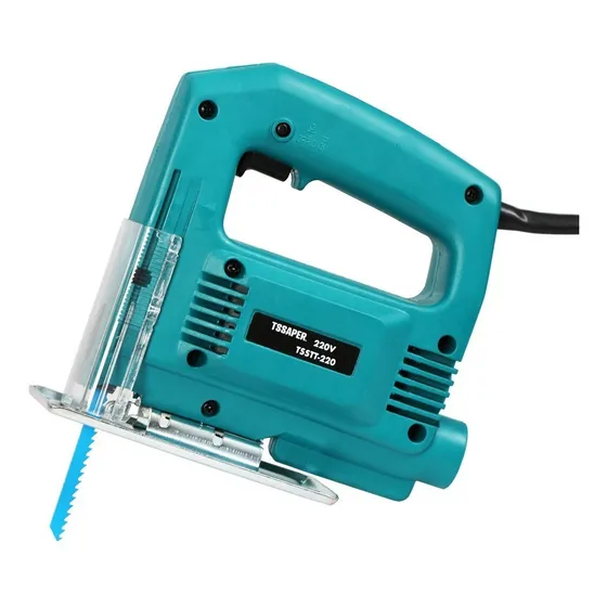 Serra Tico Tico 500w 3000rpm Uso Profissional Cor Azul Tssaper TSSTT Mdf Metal Aço Aluminio Voltagem 127v