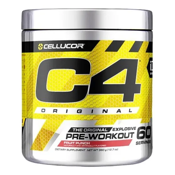Suplemento Cellucor C4 Original Sabor Fruit Punch de 390g