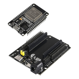 Nodemcu Esp32 Wifi Ch340g Usb-c + Shield Placa Expansion 30p Nodemcu Esp32 Wifi Ch340g Usb-c + Shield Placa Expansion 30p