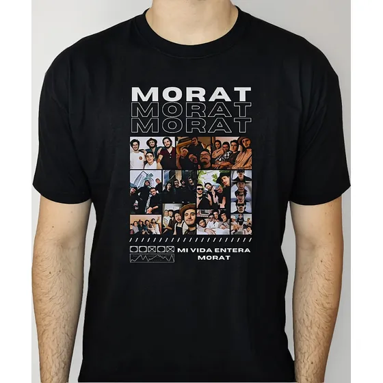 Remera Algodon Morat - Artista Pop Latino Aesthetic Unisex