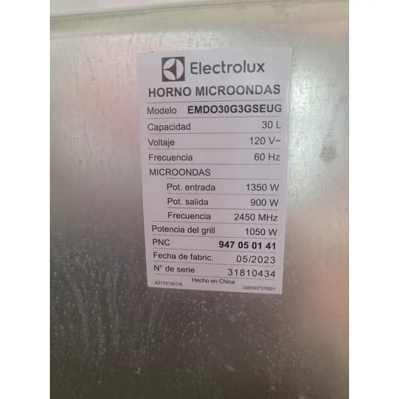 Microondas De 30l No Negociable