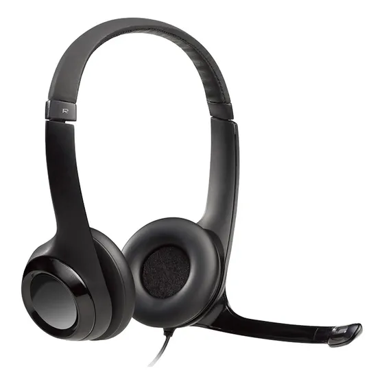 Audifonos Logitech H390 Estereo Headset Usb Originales