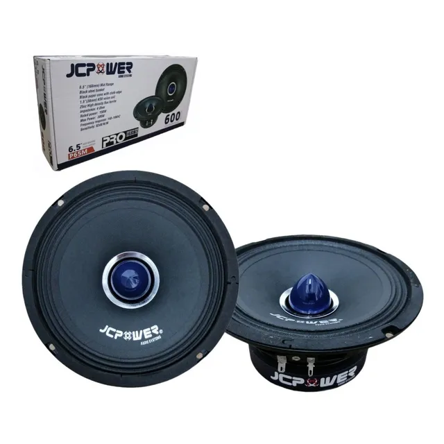 Medios Rangos Jc Power P65m 6.5 Pulgadas Open Show 300w Max