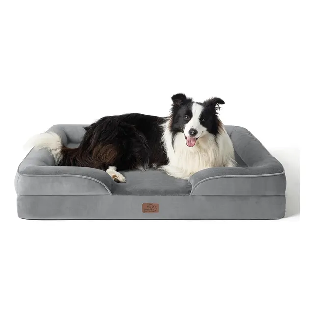 Bedsure Cama Ortopédica Para Perro Grande 106 X 81 X 16.5 Cm