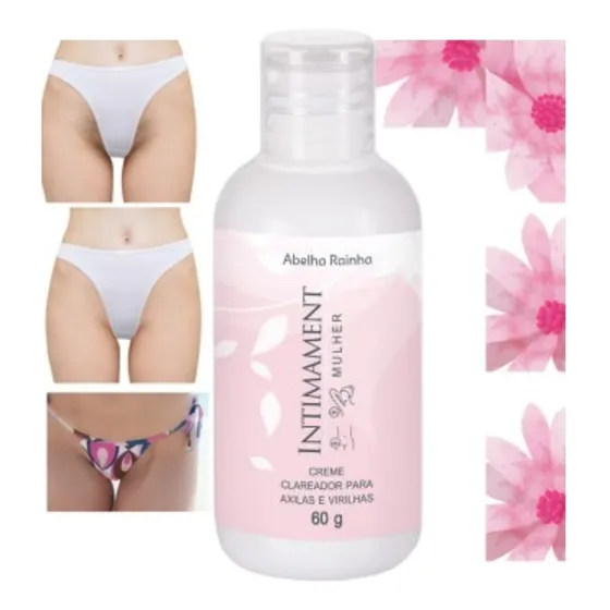 Creme Clareador Axilas E Virilhas - Abelha Rainha 