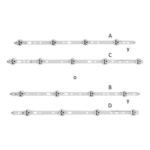 Tira Regla Led Repuesto Tv 40 Pulgadas Svs400a73 A+ C O B+ D