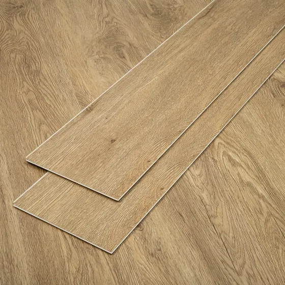 Piso Vinilico Spc 6 Mm Pvc Encastrable  Click  Madera Caja