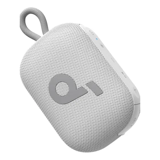 Bocinas Soundcore Select 4 GO 5W RMS 20 Horas Autonomía Bluetooth 5.3 IP67 Emparejamiento TWS Bocinas Portatiles Recargables altavoz Portátil Color Blanco