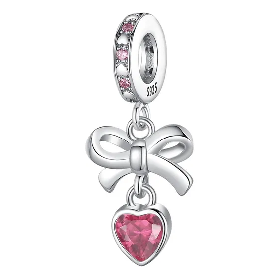 Dije Charm Corazón S925 Plata Tinslo